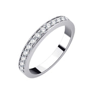 Bague Alliance Griffe Diamant 0,50ct