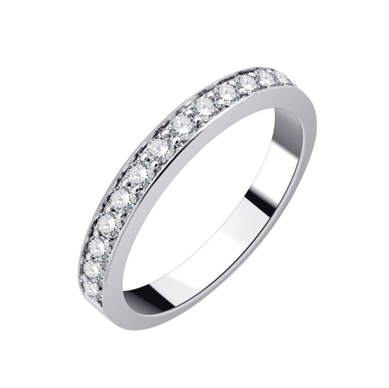 Bague Alliance Griffe Diamant 0,50ct