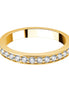 Evidence Demi Alliance Serti Clos Diamant 0,37ct I