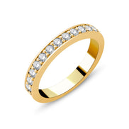 Evidence Demi Alliance Serti Clos Diamant 0,5ct I