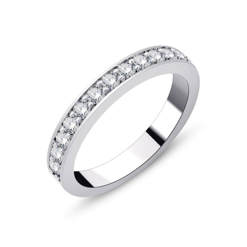 Evidence Demi Alliance Serti Clos Diamant 0,5ct I