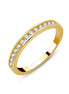 Preuve Alliance Serti Rail Diamant 0,25ct