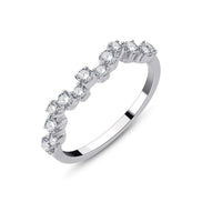 Alliance diamant rond 0,48 ct