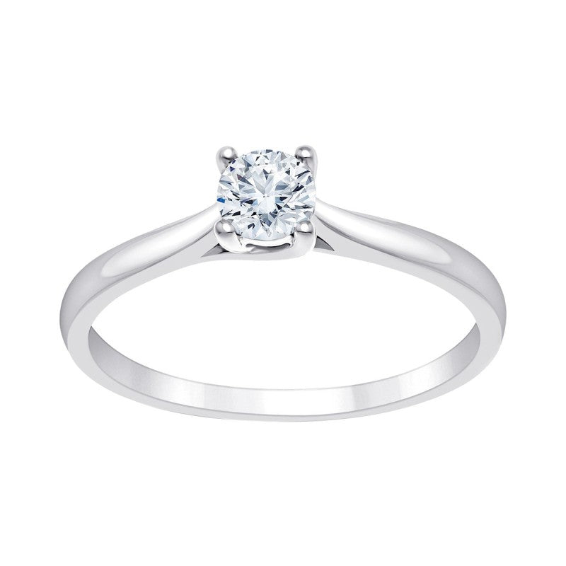 Evidence Solitaire Serti Clos Diamant 0,3ct I