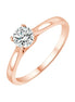 Evidence Solitaire Serti Clos Diamant 0,4ct