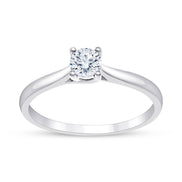 Evidence Solitaire Serti Clos Diamant 0,25ct