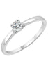Evidence Solitaire Serti Clos Diamant 0,2ct I