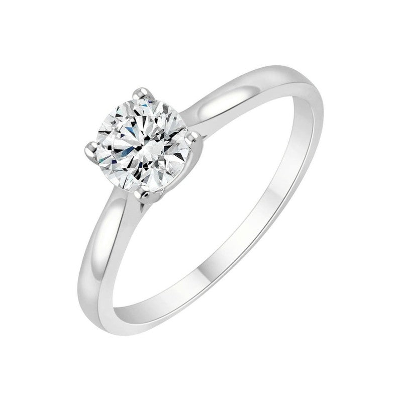 Evidence Solitaire Serti Clos Diamant 0,7ct I