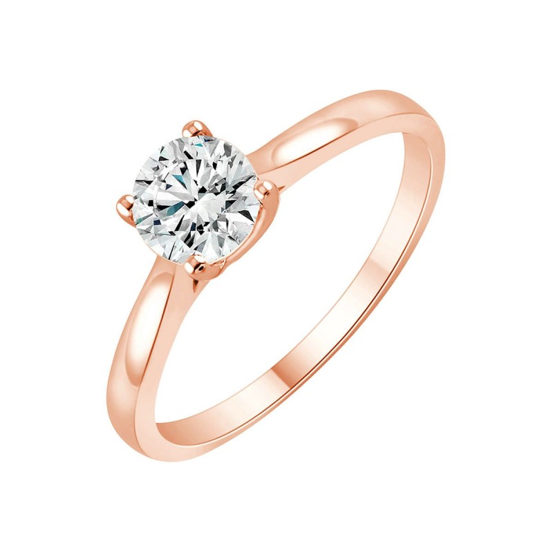 Evidence Solitaire Serti Clos Diamant 0,7ct I