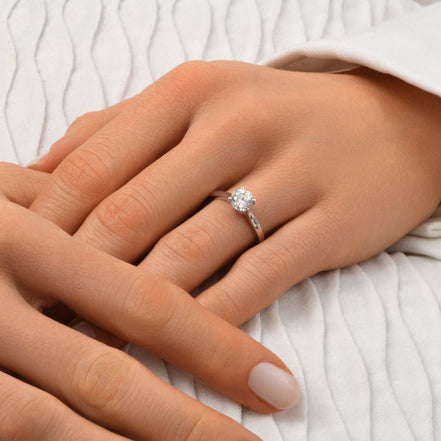 Evidence Solitaire Serti Clos Diamant I