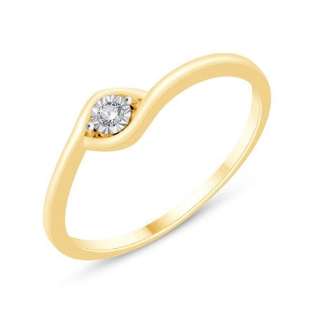 Solitaire Diamant 0,015ct