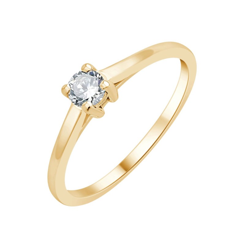 Evidence Solitaire Serti Clos Diamant 0,2ct II