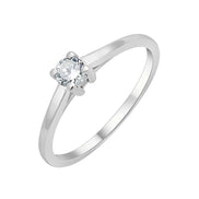 Evidence Solitaire Serti Clos Diamant 0,2ct II