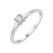 Evidence Solitaire Serti Clos Diamant 0,15ct III