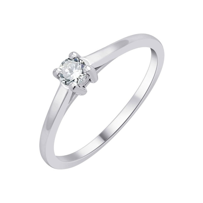Evidence Solitaire Serti Clos Diamant 0,15ct II