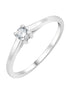 Evidence Solitaire Serti Clos Diamant 0,1ct III