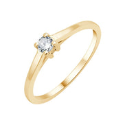 Evidence Solitaire Serti Clos Diamant 0,1ct II