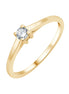 Evidence Solitaire Serti Clos Diamant 0,1ct II