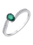 Émeraude et Diamants 0,06ct II