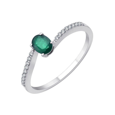Émeraude et Diamants 0,06ct II