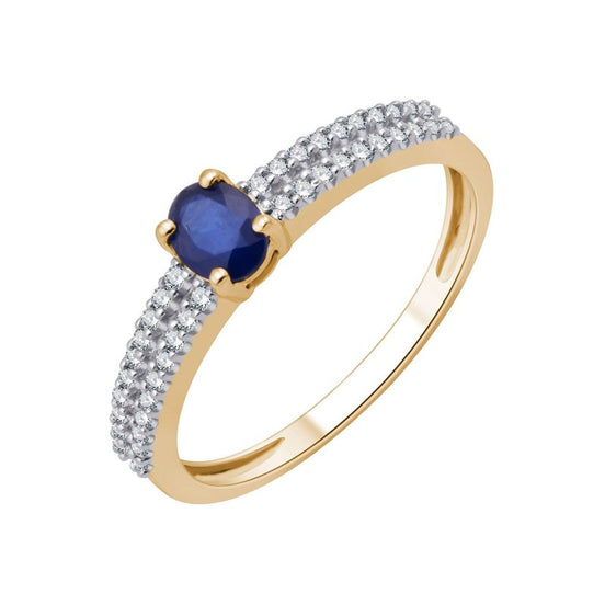 Saphir & Diamants 0,13ct I