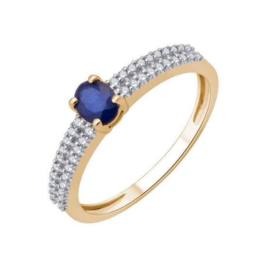 Saphir & Diamants 0,13ct I