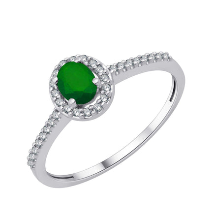 Émeraude et Diamants 0,11ct II