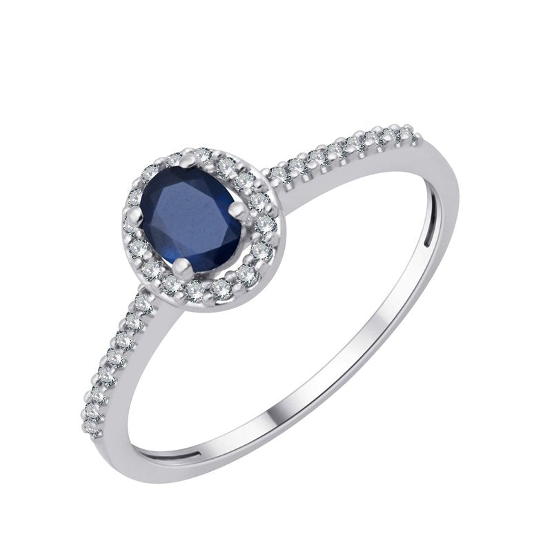 Saphir et Diamants 0,11ct