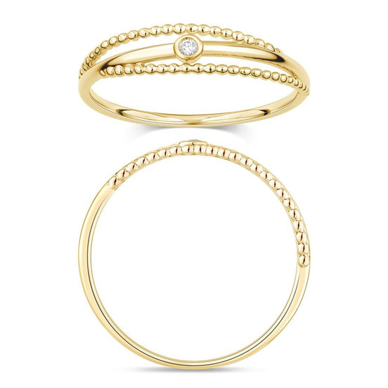 Serti Clos Diamant 0,04ct I