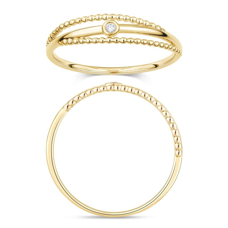 Serti Clos Diamant 0,04ct I