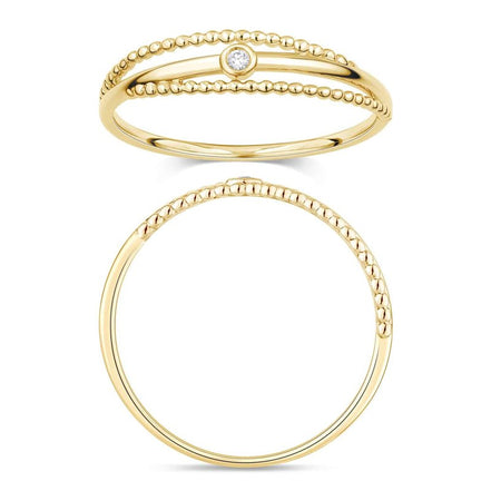 Serti Clos Diamant 0,04ct I