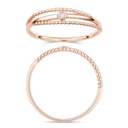 Serti Clos Diamant 0,04ct I