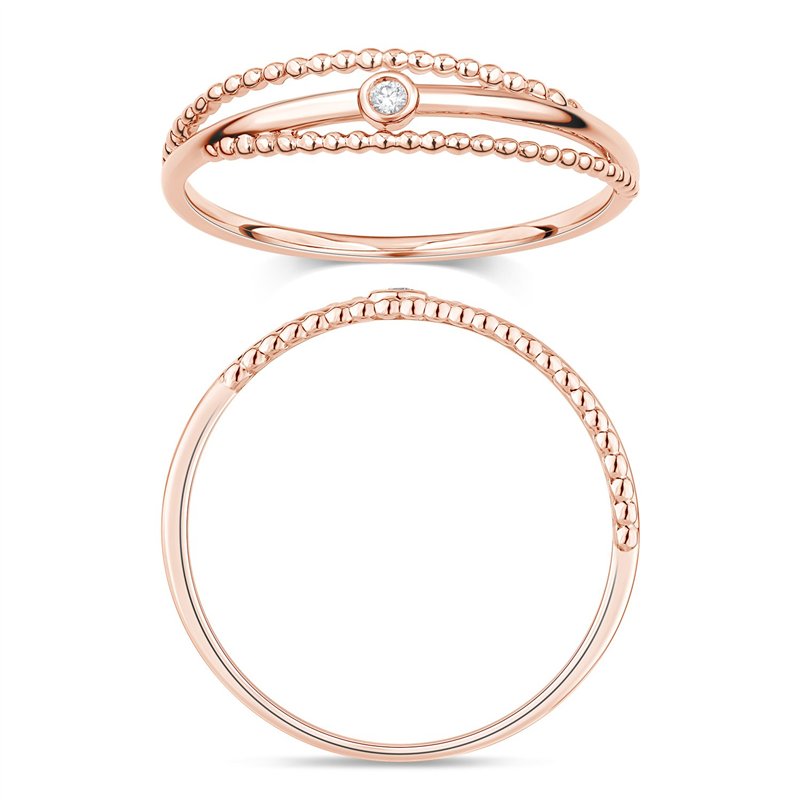 Serti Clos Diamant 0,04ct I