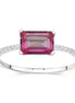 Lou Taille Émeraude Topaze & Diamants 1,10ct II