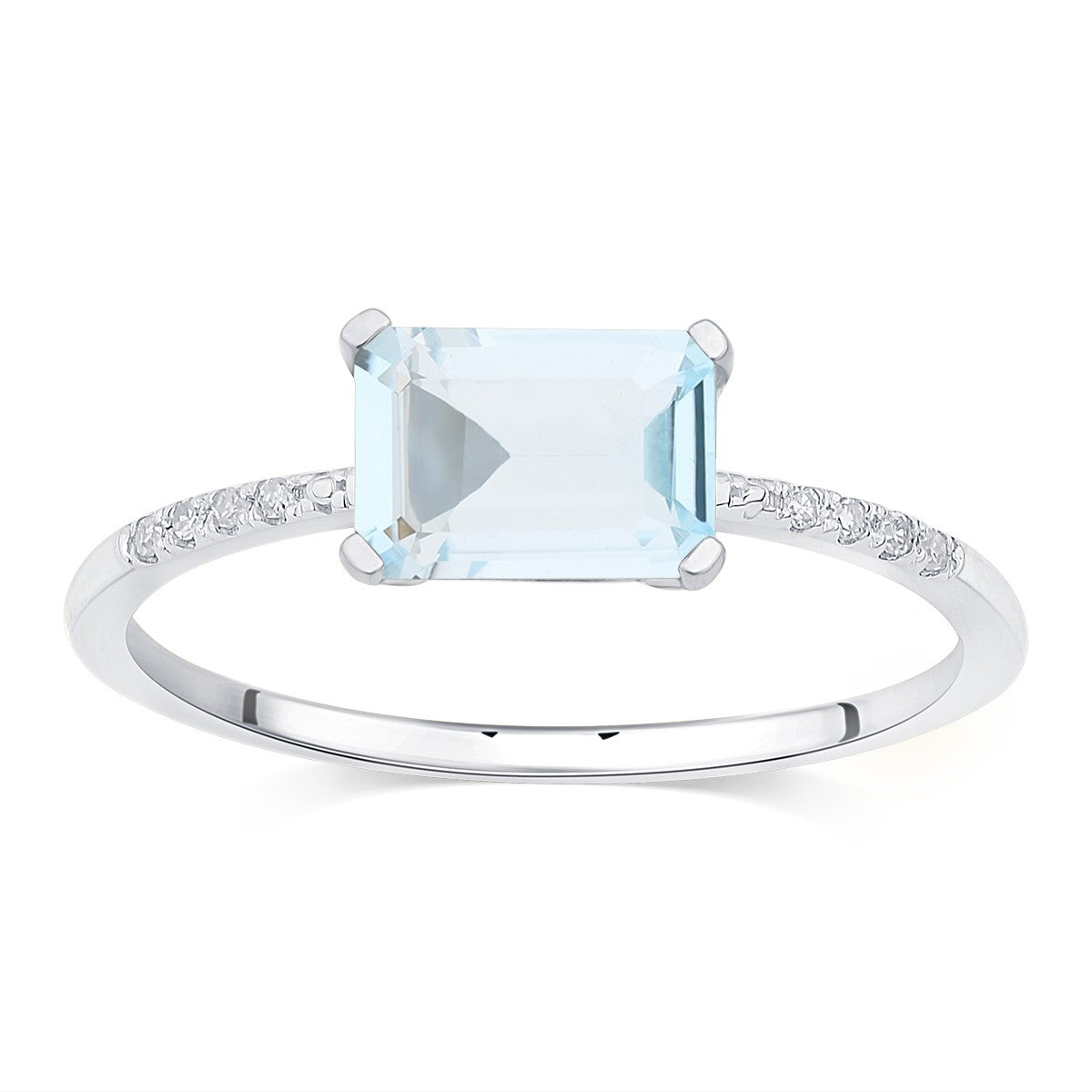 Lou Taille Émeraude Topaze & Diamants 1,10ct IV