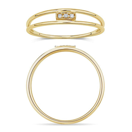 Serti Clos Diamant 0,02ct II