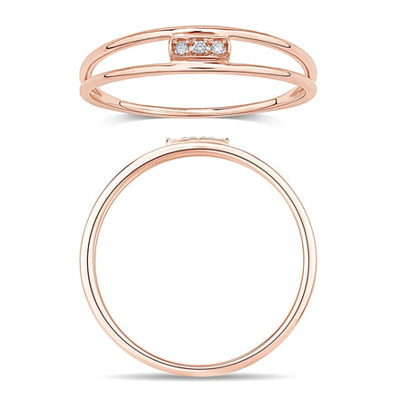 Serti Clos Diamant 0,02ct II