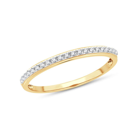 Demi Alliance Serti Clos Diamant 0,05ct