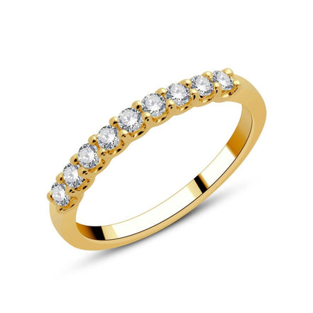 Evidence Demi Alliance Serti Clos Diamant 0,34ct I