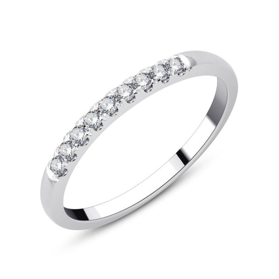 Evidence Demi Alliance Serti Clos Diamant 0,12ct