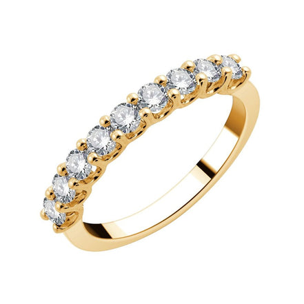 Evidence Demi Alliance Trilogie Diamant 0,69ct
