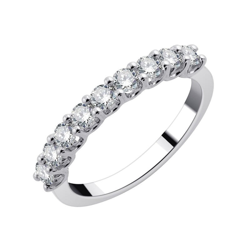Evidence Demi Alliance Trilogie Diamant 0,69ct