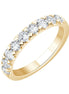 Evidence Demi Alliance Trilogie Diamant 1,08ct