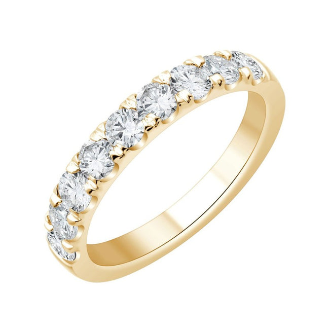 Evidence Demi Alliance Trilogie Diamant 1,08ct