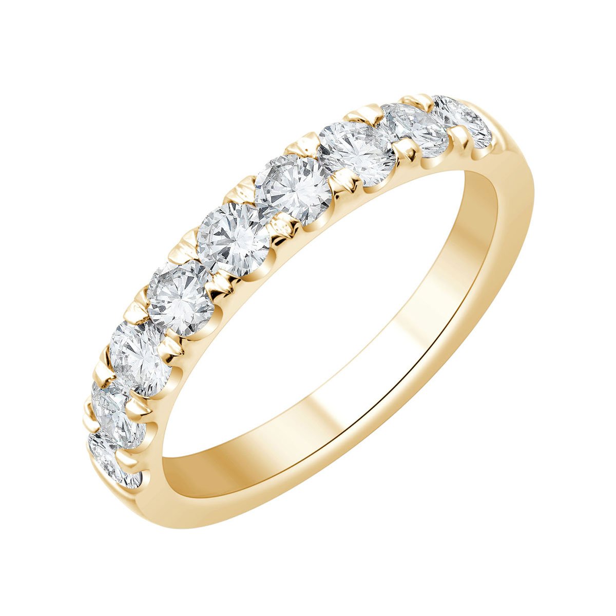Evidence Demi Alliance Trilogie Diamant 1,08ct