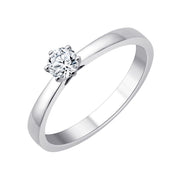 Solitaire Serti Clos Diamant 0,25ct I