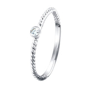 Diamant rond 0,10ct I