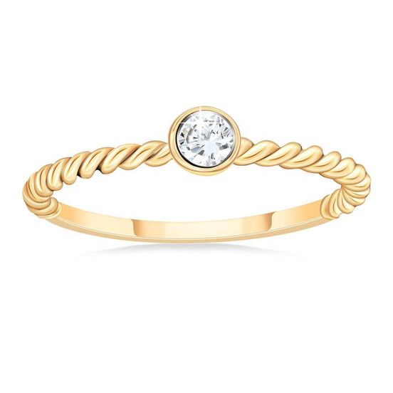 Solitaire Serti Clos Diamant 0,09ct II