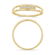 Serti Clos Diamant 0,04ct II