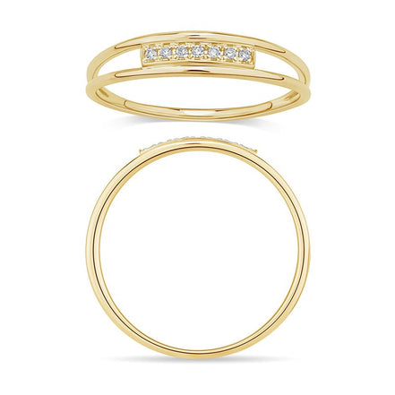 Serti Clos Diamant 0,04ct II